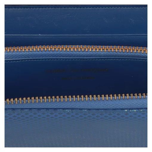 Comme des Garcons Wallet Round Zipper Long Blue Size ONE SIZE - 5 Thumbnail