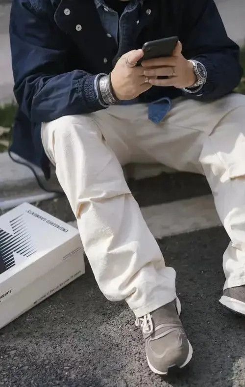 Jean 20SS Simple Blue Japan White Jungle Pants Size US 32 / EU 48 - 3 Thumbnail
