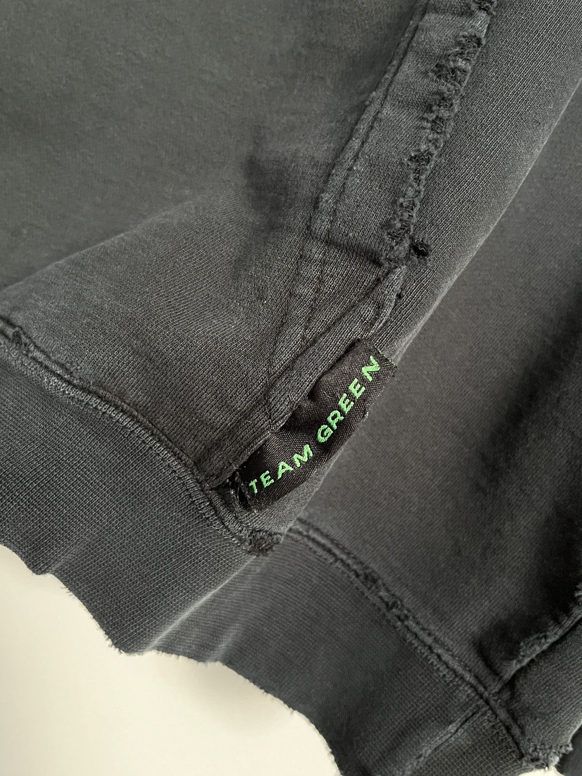 Unsound Rags × Vintage Crazy Vintage Kawasaki Hoodie Thrashed Size US L / EU 52-54 / 3 - 11 Thumbnail
