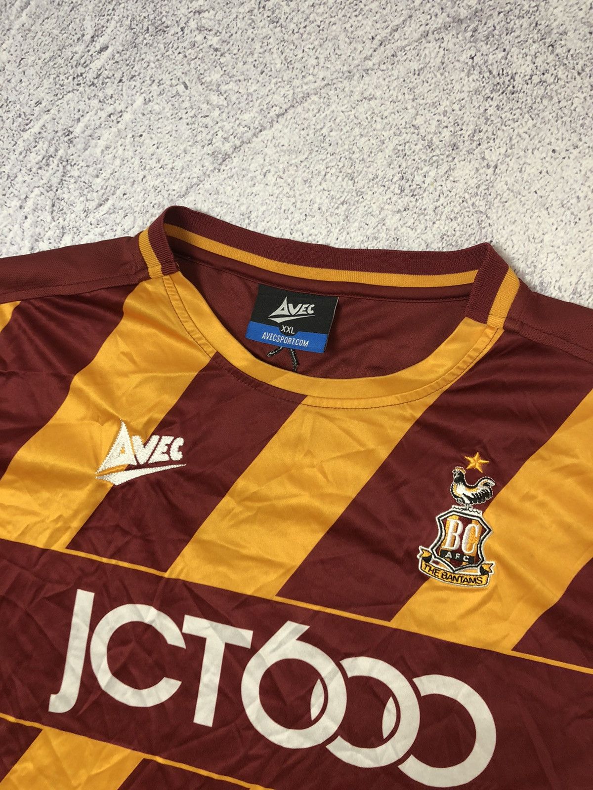 Vintage Men’s soccer jersey FC The Bantams size 2xl casual sport Size US XXL / EU 58 / 5 - 4 Thumbnail