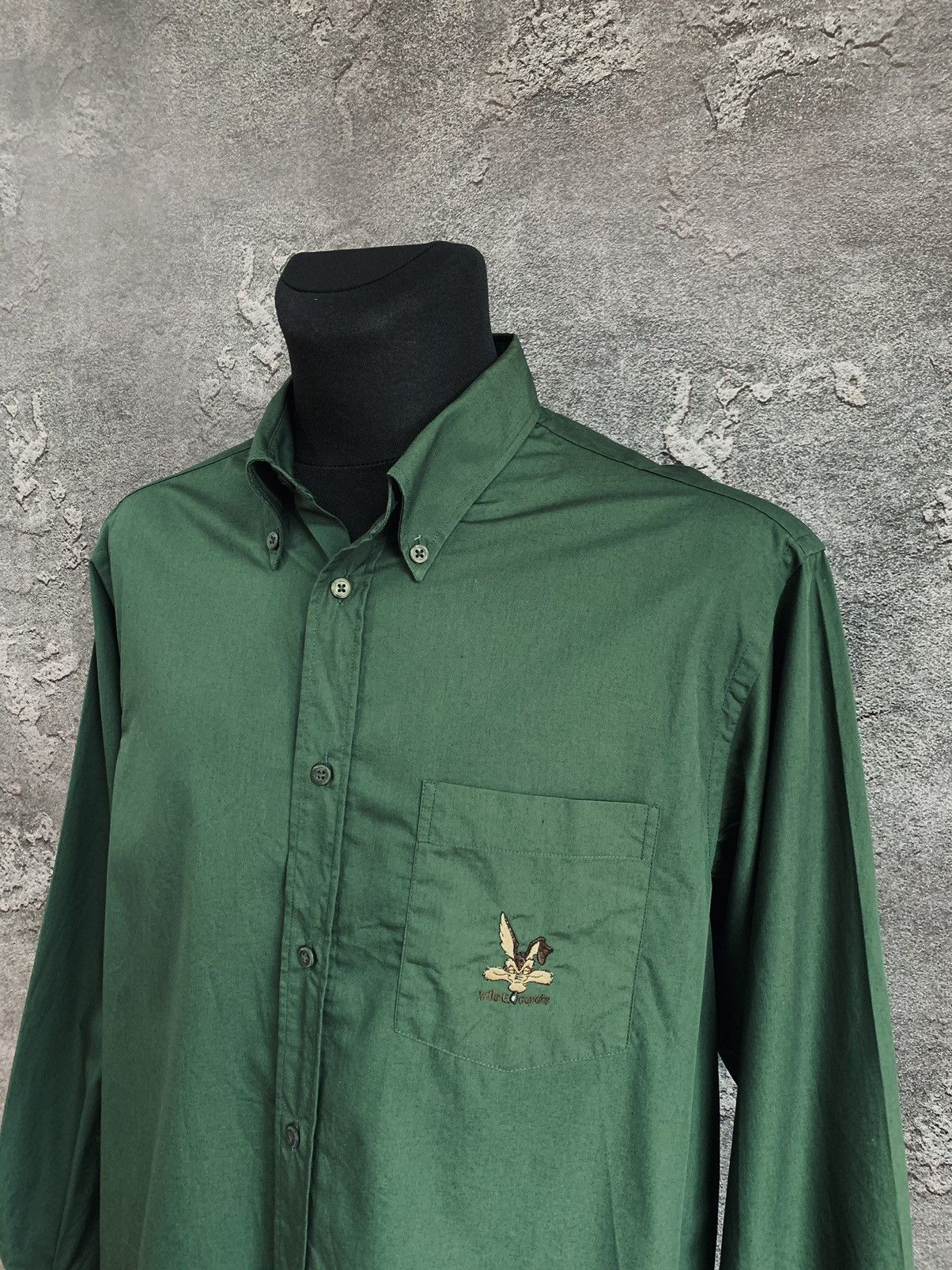 Jean Charles De Castelbajac × Warner Bros Rare JC de Castelbajac Looney Tunes 1996 Wile E.Coyote Shirt Size US XXL / EU 58 / 5 - 3 Thumbnail