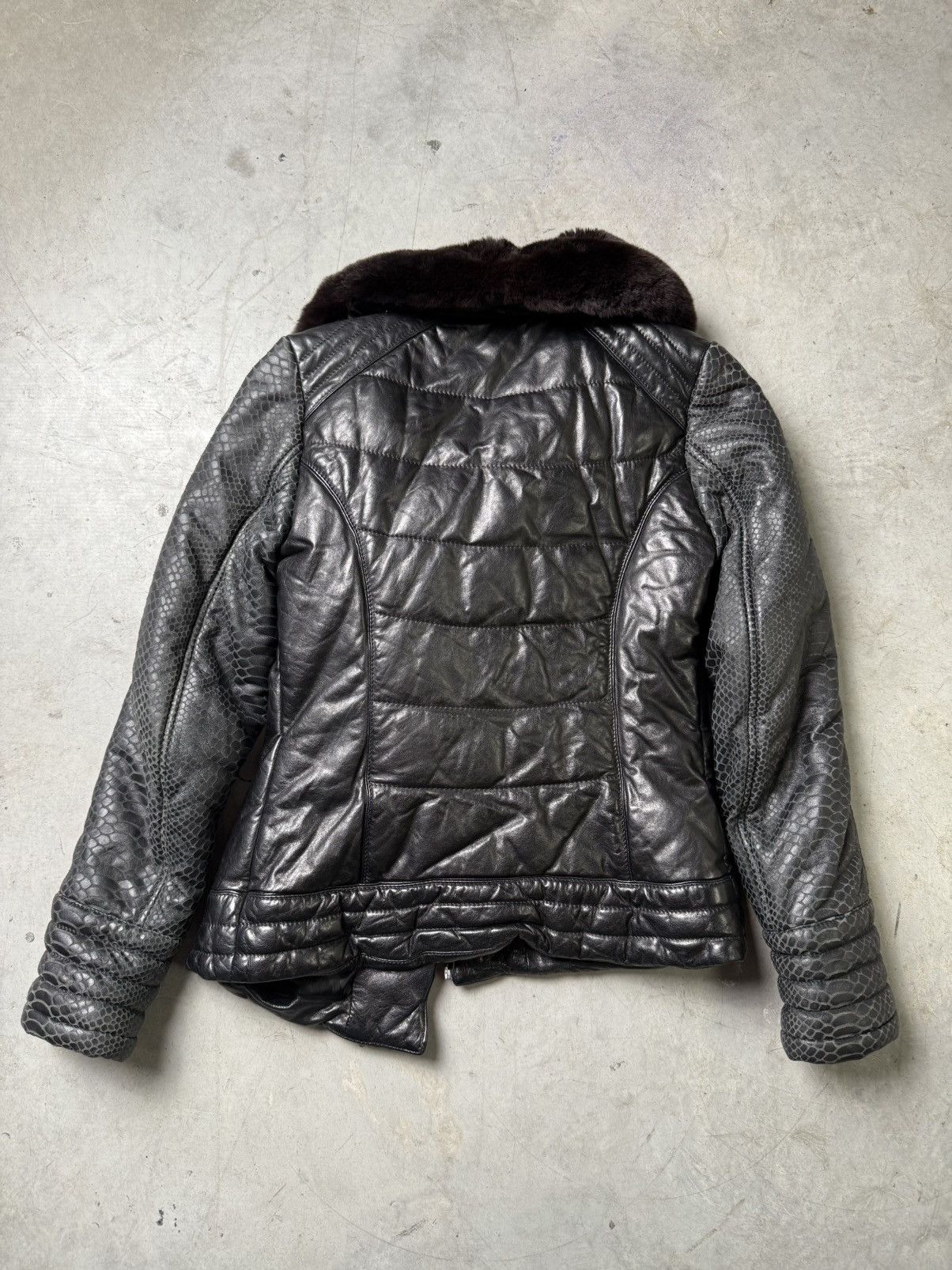Gan leather jacket s size