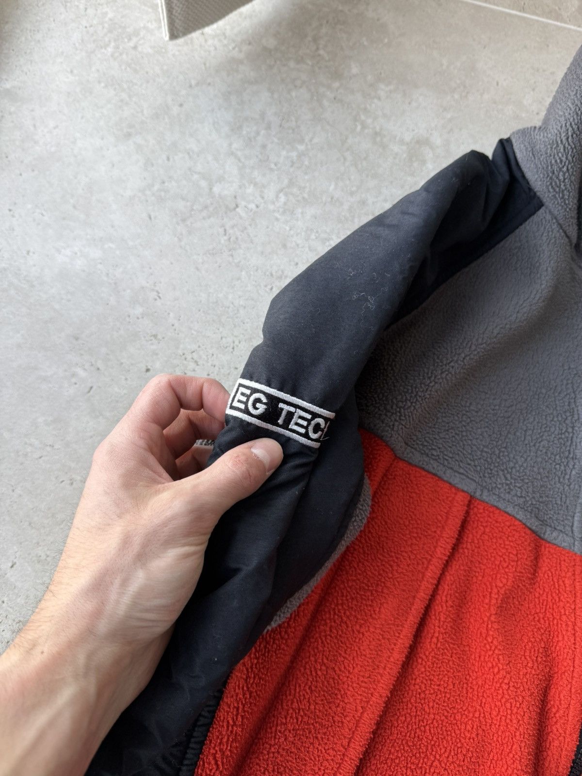 The North Face 1990s North Face E.G. Tech Polartec Fleece Size US L / EU 52-54 / 3 - 3 Thumbnail