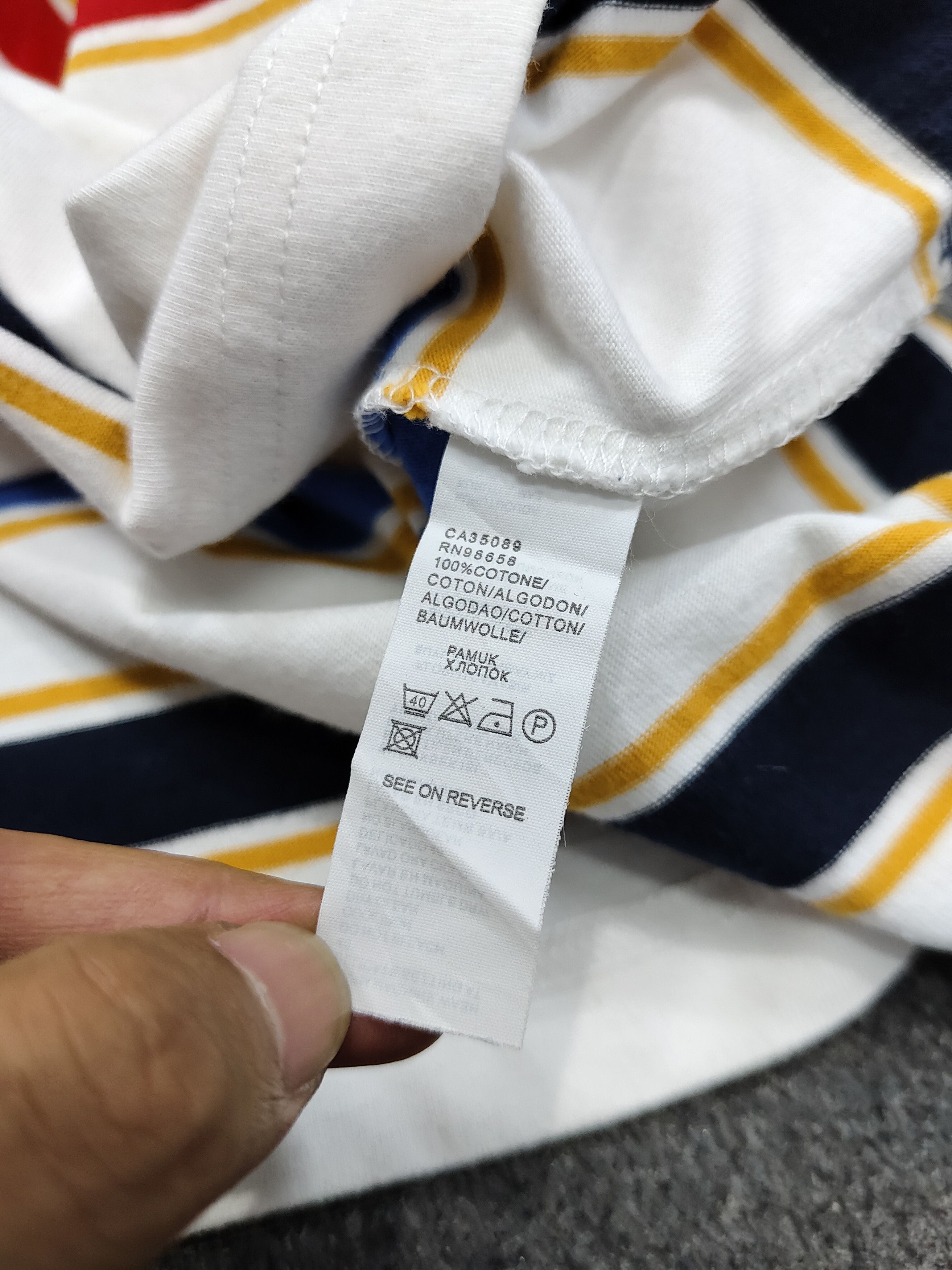 Paul & Shark Paul & Shark- Royal Yacht Club Multicolor Striped Half Zip Size L / US 10 / IT 46 - 7 Thumbnail