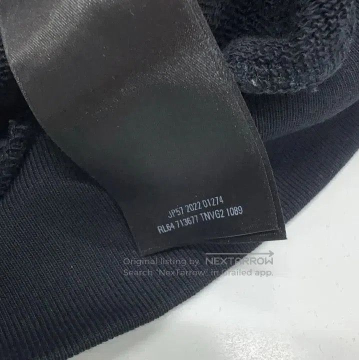 Balenciaga Balenciaga Black Logo Print Hooded Sweatshirt. Size US M / EU 48-50 / 2 - 5 Thumbnail