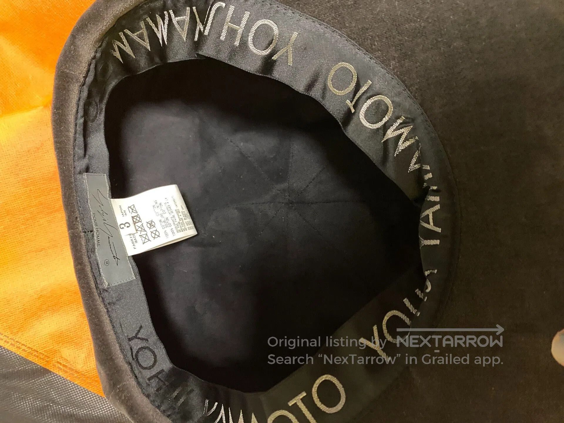 Yohji Yamamoto Yohji Yamamoto Newsboy Cap. Size ONE SIZE - 7 Thumbnail