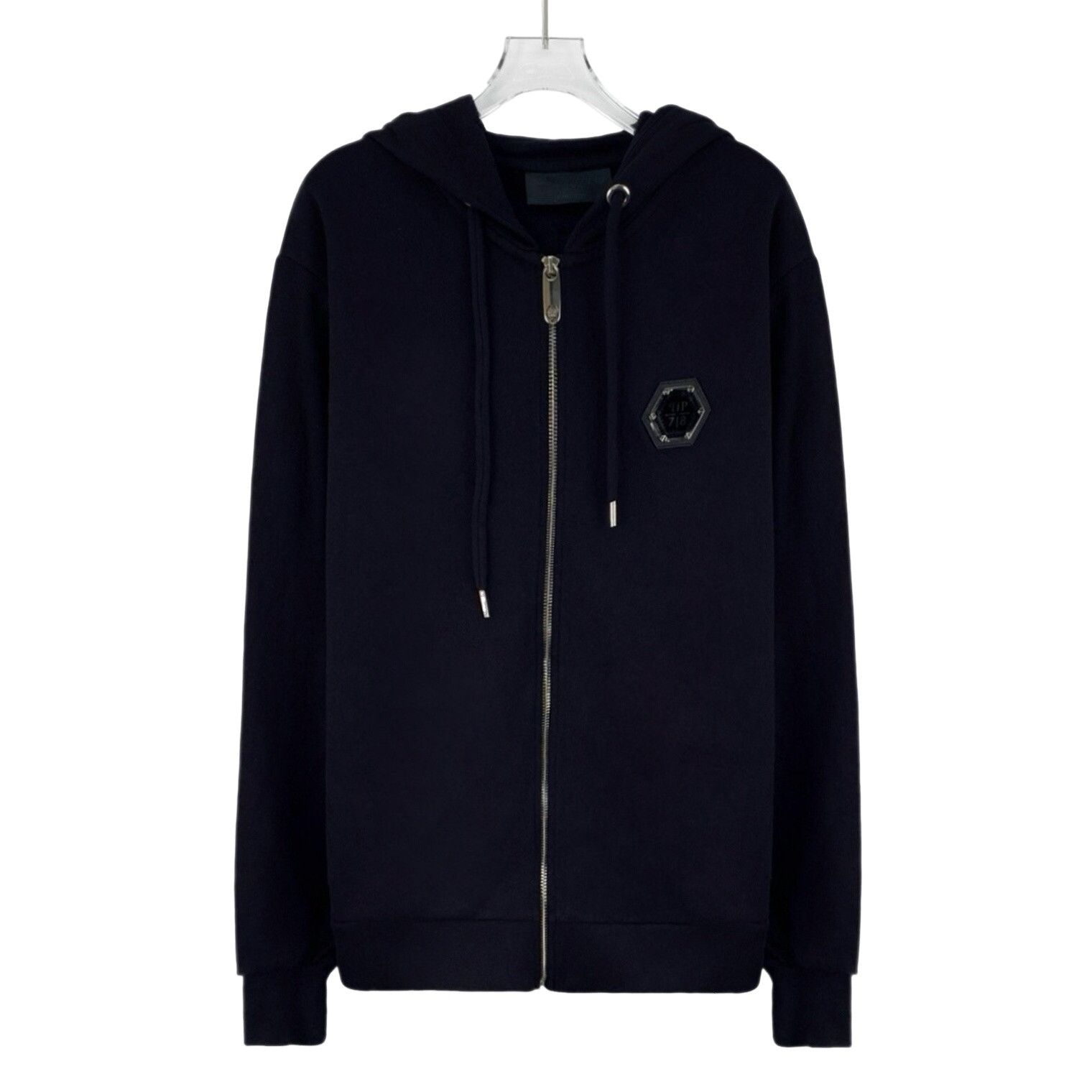 Philipp Plein Philipp Plein Skull Print Zip Hoodie Size L Size US L / EU 52-54 / 3 - 1 Thumbnail