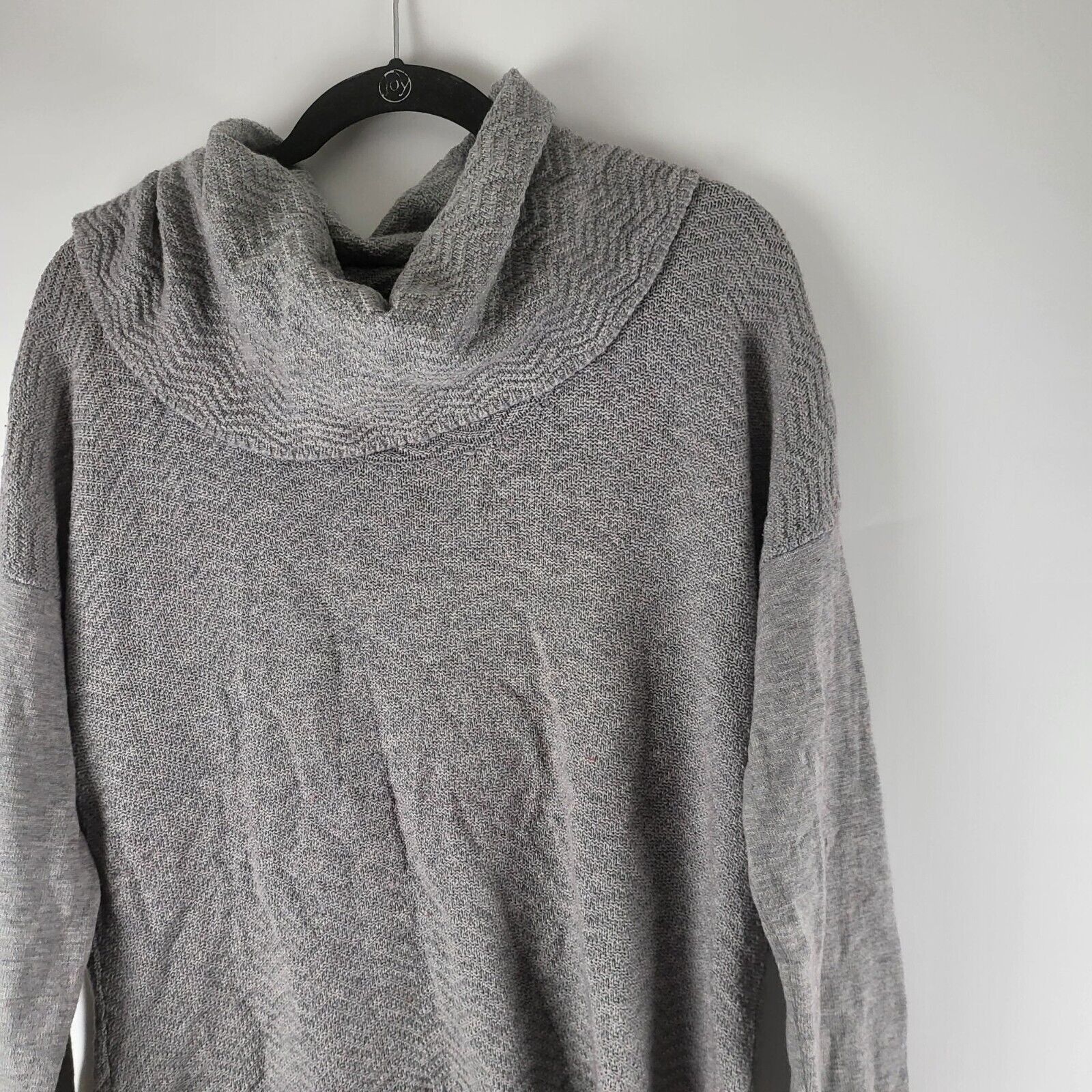 Joie Joie Cowl Neck Sweater L Womens Wool Cashmere Blend Grey Size L / US 10 / IT 46 - 3 Thumbnail