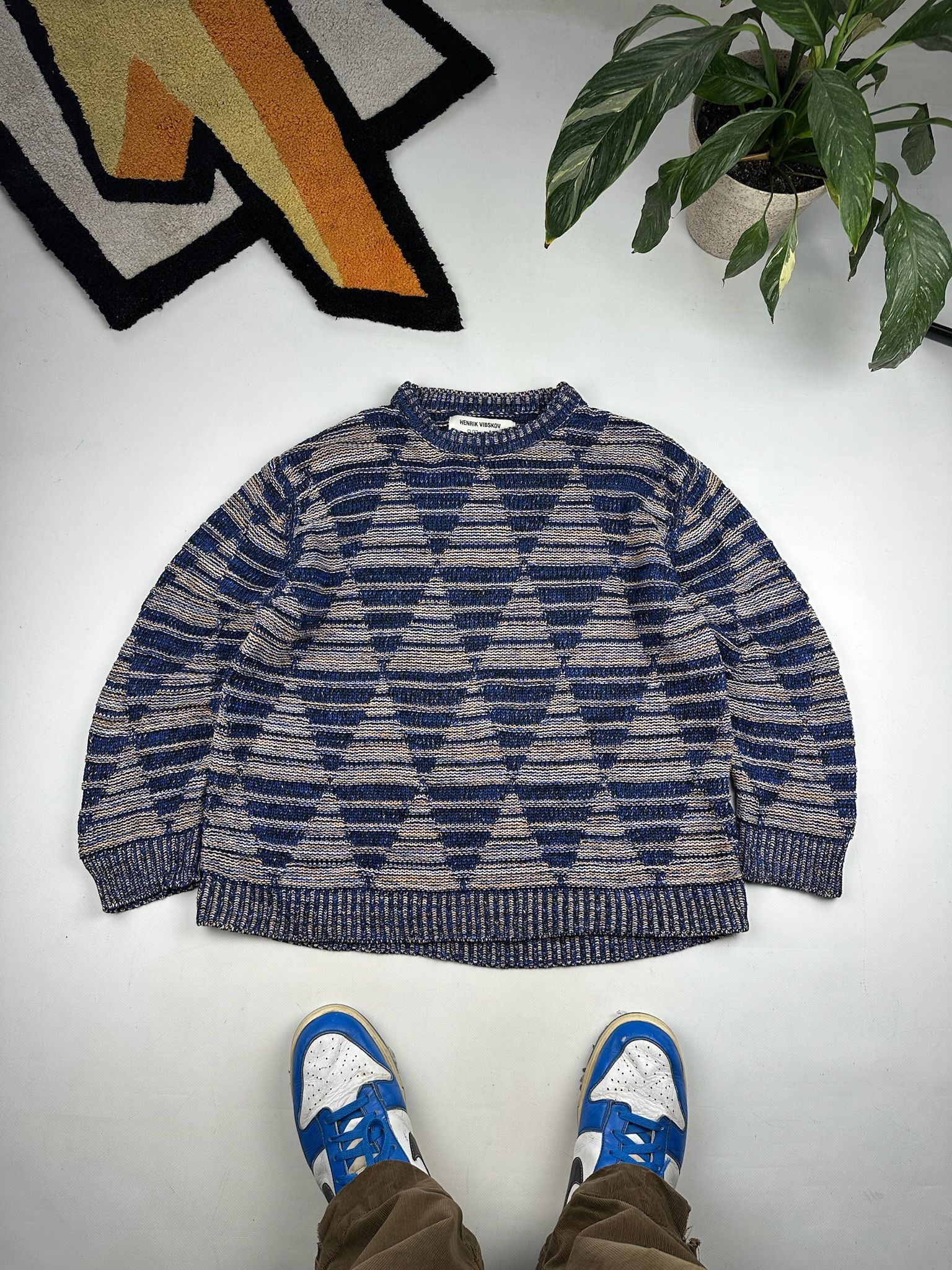 Henrik Vibskov Henrik Vibskov Runway AW 2014 3D knit sweater Coogi style Size US S / EU 44-46 / 1 - 3 Thumbnail