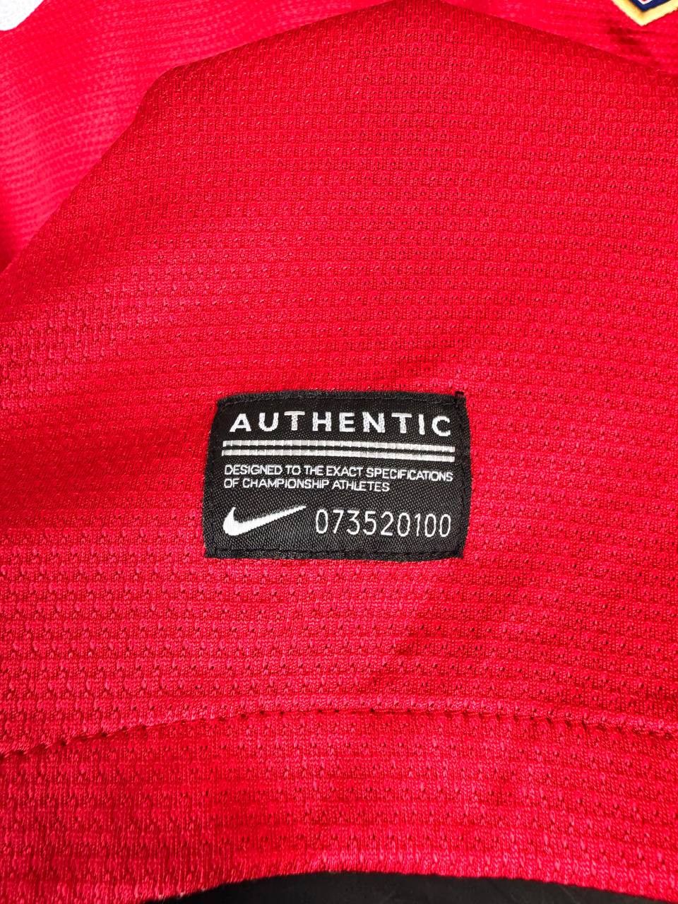 Nike ARSENAL 2013 2014 HOME SHIRT #22 LUZHNY PLAYER VERSION Sz L Size US L / EU 52-54 / 3 - 4 Thumbnail