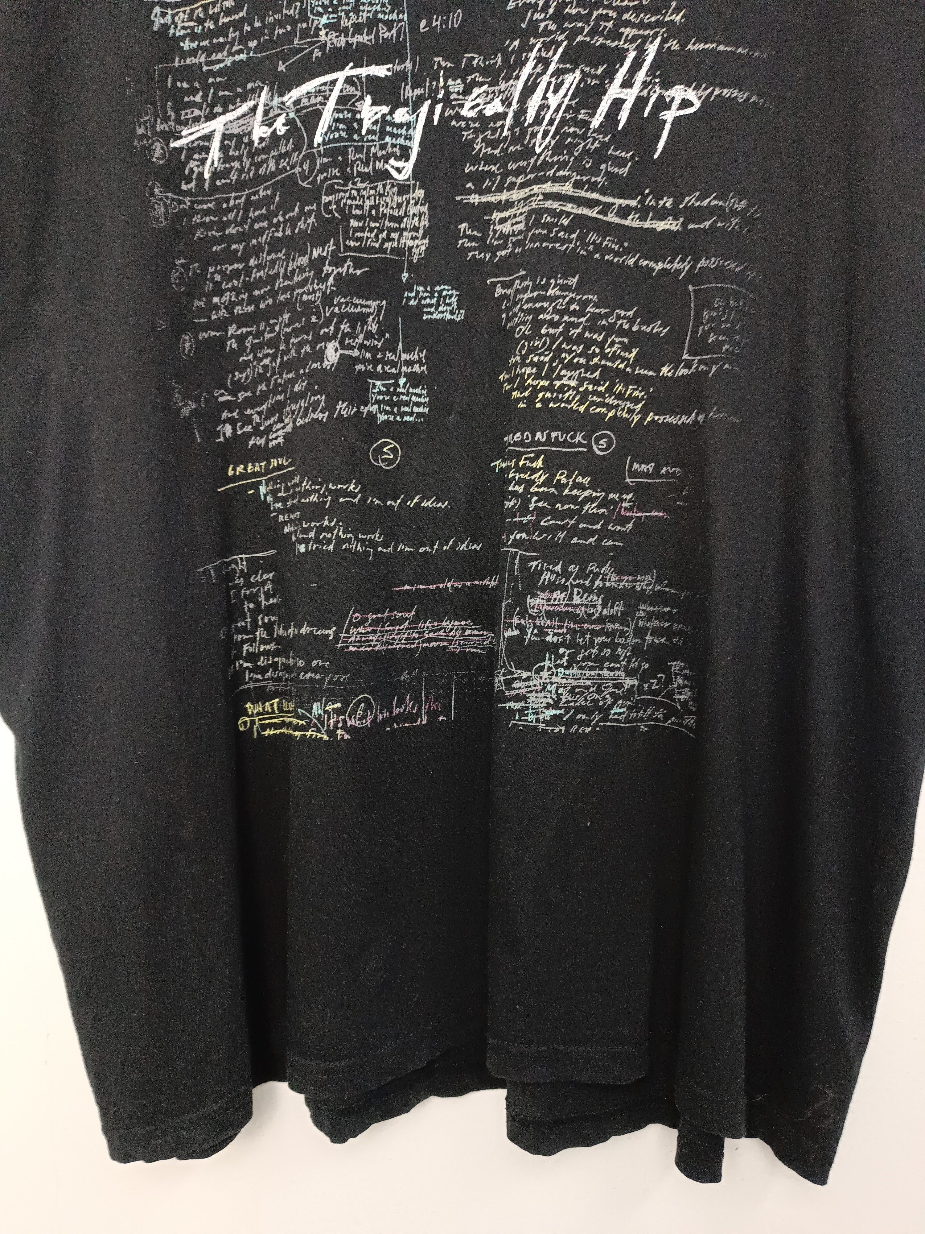 Band Tees VINTAGE THE TRAGICALLY HIP MAN MACHINE POEM TEE VERY RARE Size US XL / EU 56 / 4 - 14 Thumbnail