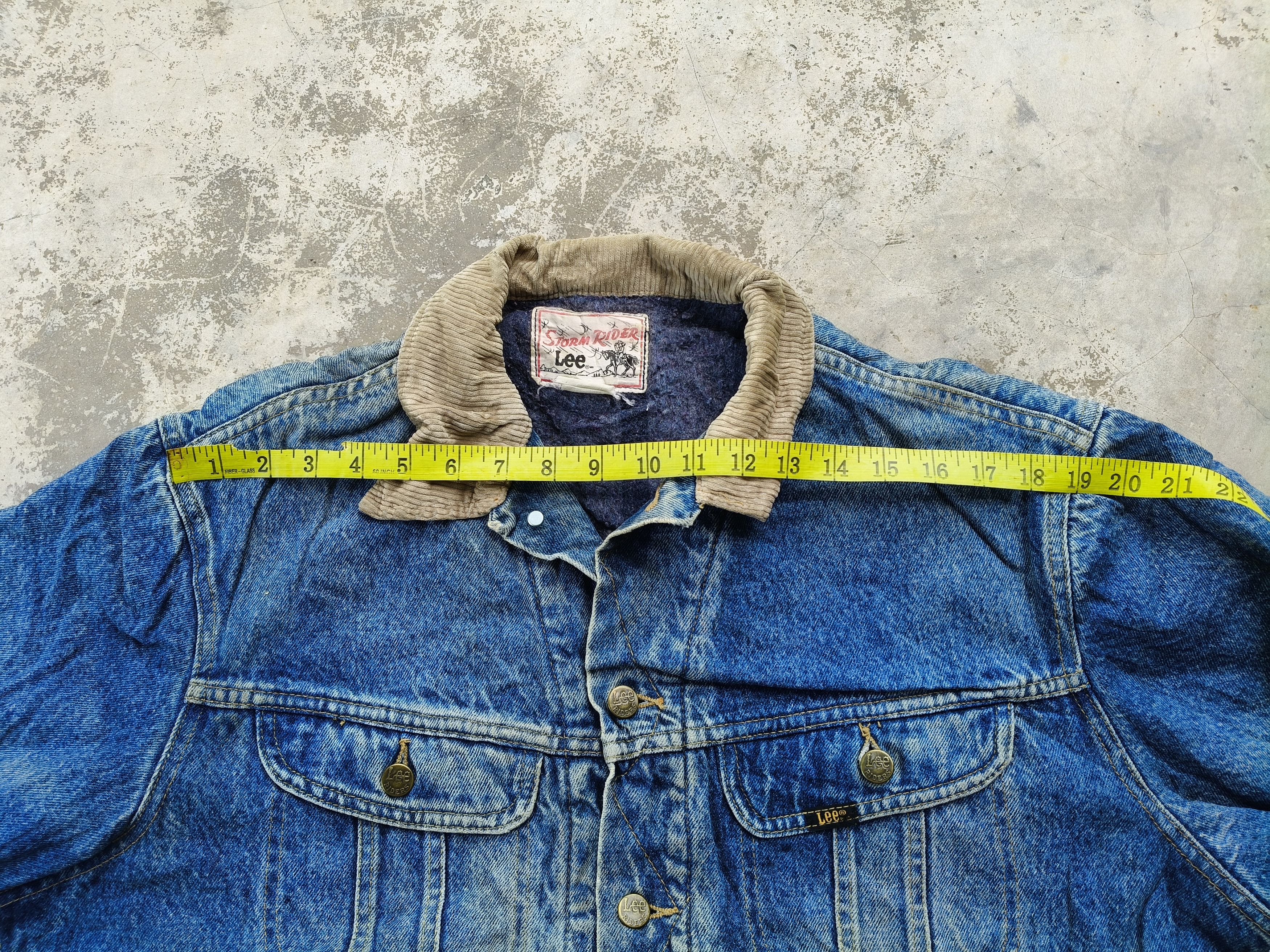 Lee Vintage Lee Strom Rider Denim Jacket (Distressed) Size US L / EU 52-54 / 3 - 12 Thumbnail