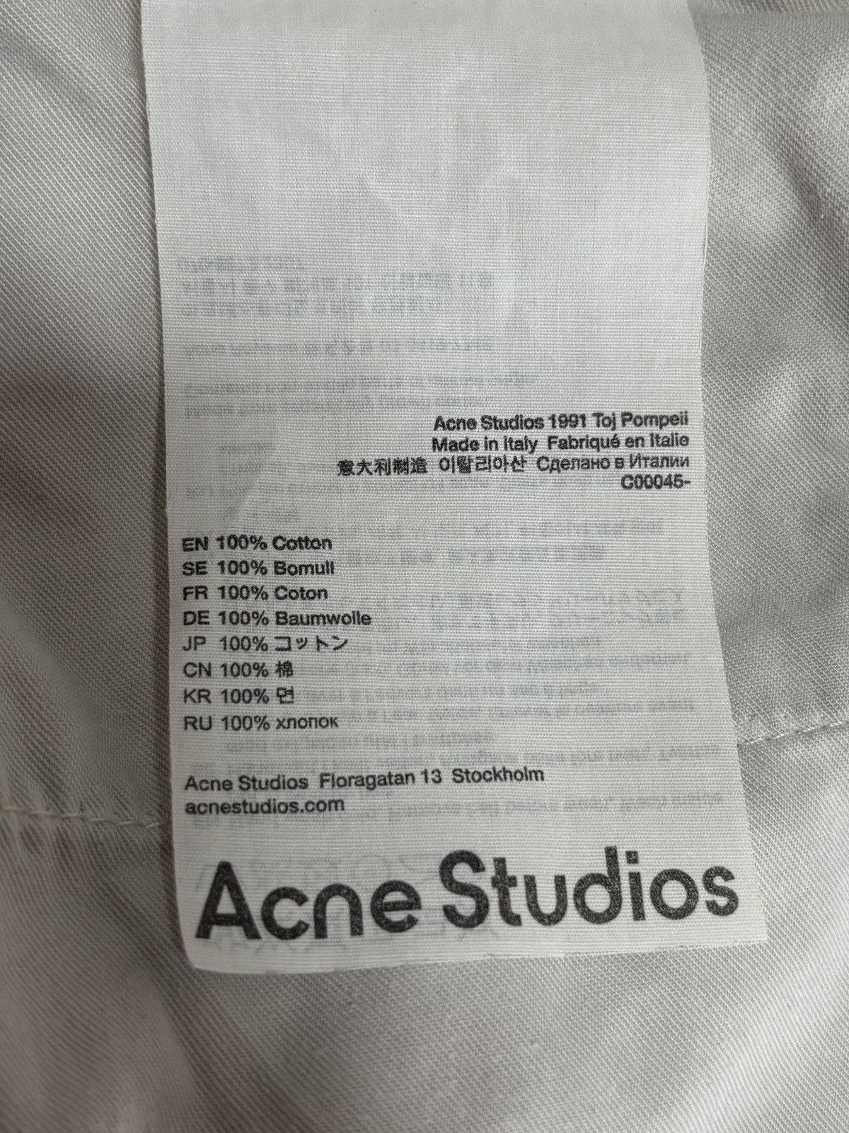 Acne Studios Acne Studios 1991 Toj Pompeii Distressed Loose Denim Pants Size US 36 / EU 52 - 13 Thumbnail