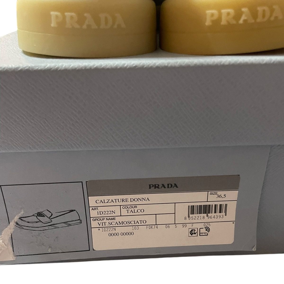 Prada Prada women beige suede loafers size EU 36.5 Size US 6.5 / IT 36.5 - 10 Thumbnail