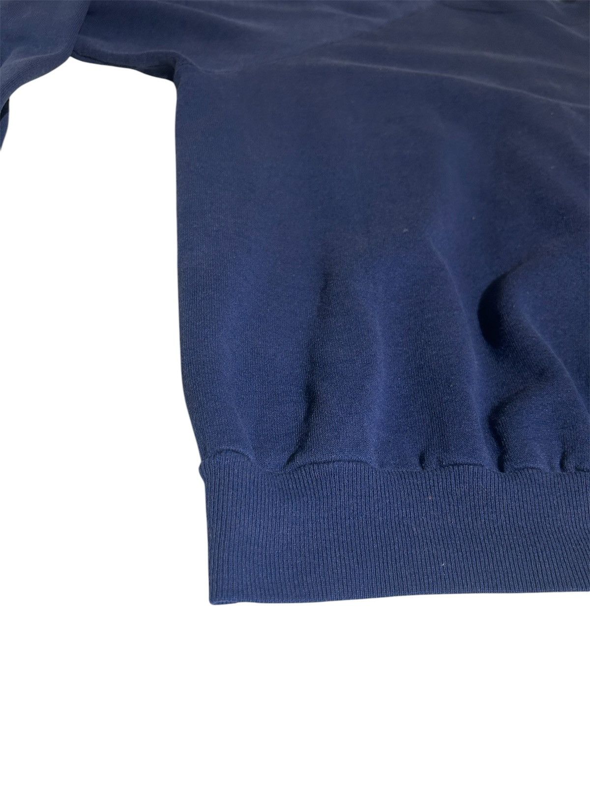 Vintage 80s True Vintage Single Stitch Navy Blue Sweatshirt Size US S / EU 44-46 / 1 - 2 Thumbnail