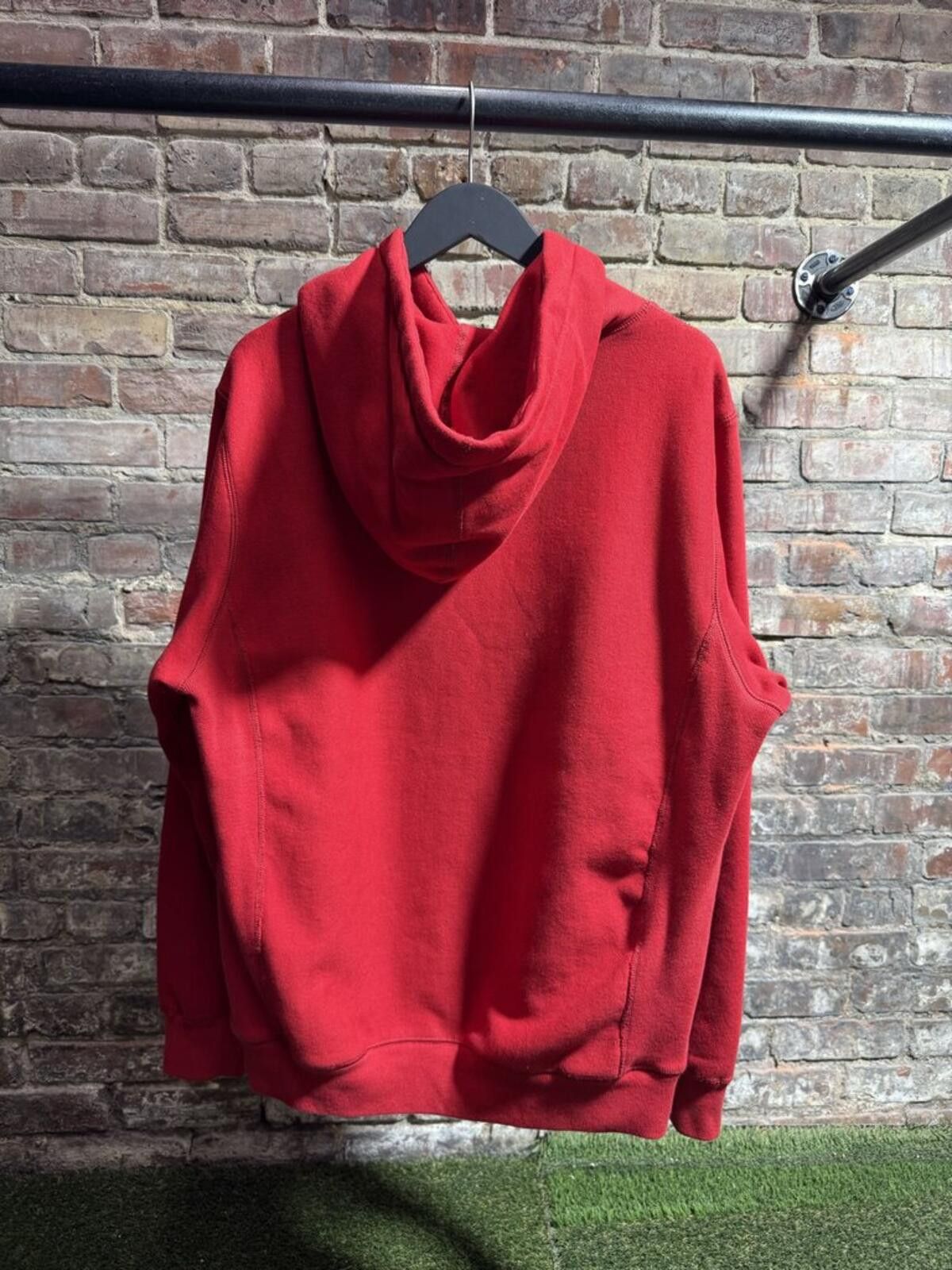 Supreme Supreme Bandana Box Logo Hoodie Red Sz. L Size ONE SIZE - 2 Thumbnail