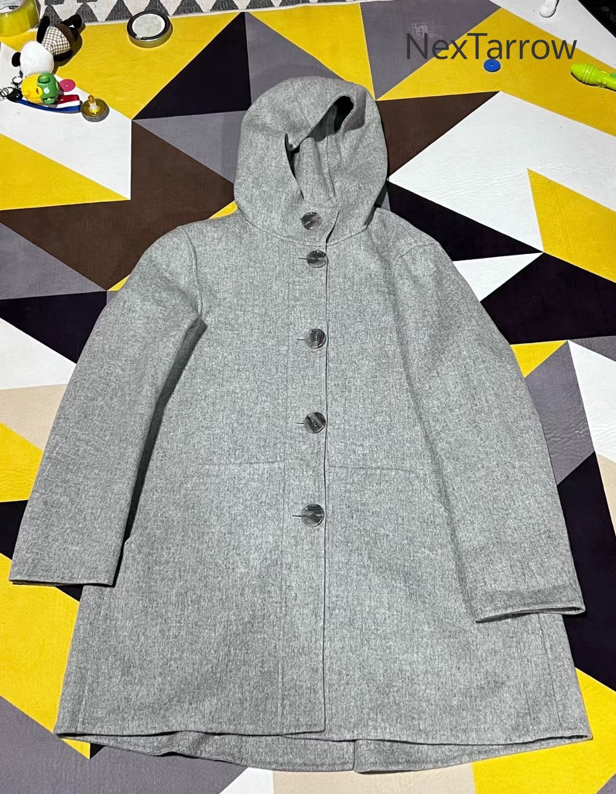 Acne Studios acne studios Fleece single-breasted coat 2412-Nextarrow Size US M / EU 48-50 / 2 - 1 Thumbnail
