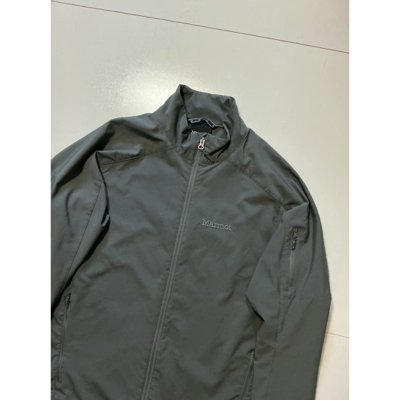 Marmot Marmot Jacket Approach M3 Softshell Slate Grey Water Repellent Full Zip Sz. L Size US L / EU 52-54 / 3 - 5 Thumbnail
