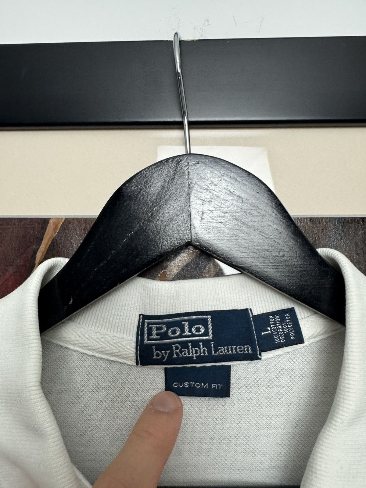 Polo Ralph Lauren Polo Ralph Lauren White Tee Chief Keef Hype Big Logo Rare Size US L / EU 52-54 / 3 - 4 Thumbnail