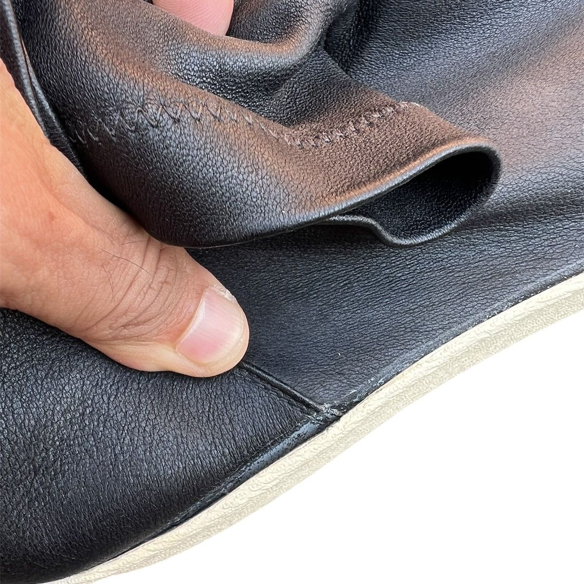 Adidas × Rick Owens SS15 Rick Owens x Adidas Superstar ankle boots Size US 12 / EU 45 - 10 Thumbnail