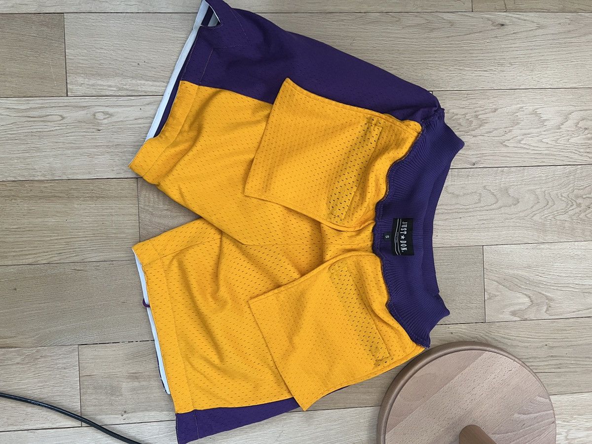 Just Don × Mitchell & Ness Just Don x Mitchell & Ness Lakers Shorts Size US 30 / EU 46 - 9 Thumbnail