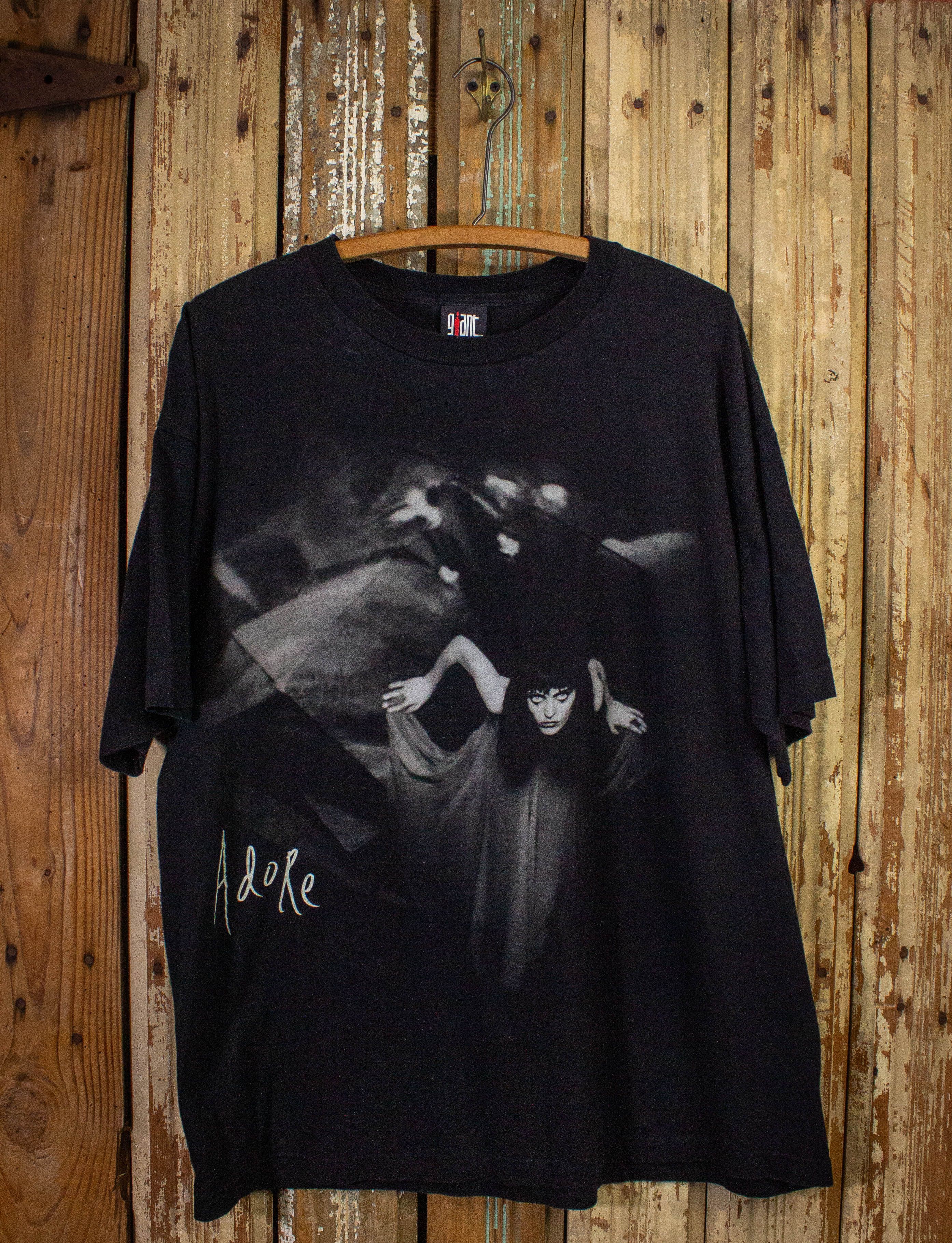 image of Band Tees x Vintage Smashing Pumpkins Adore Concert T Shirt 1998 in Black, Men's (Size XL)