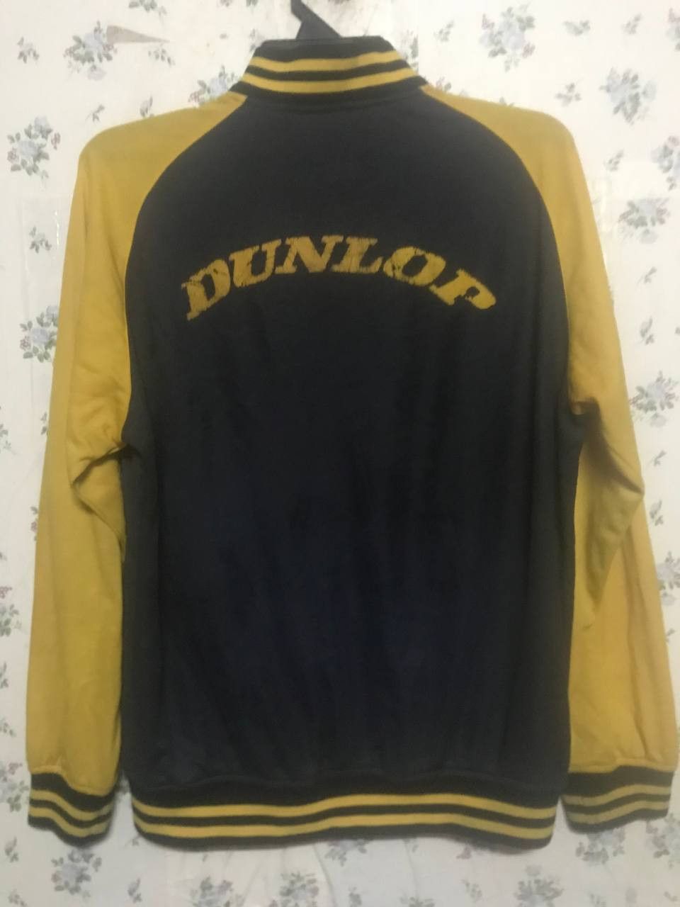 Japanese Brand Vintage 80s Dunlop Racing Team Distressed Jacket Motogp wsbk Size US S / EU 44-46 / 1 - 2 Thumbnail