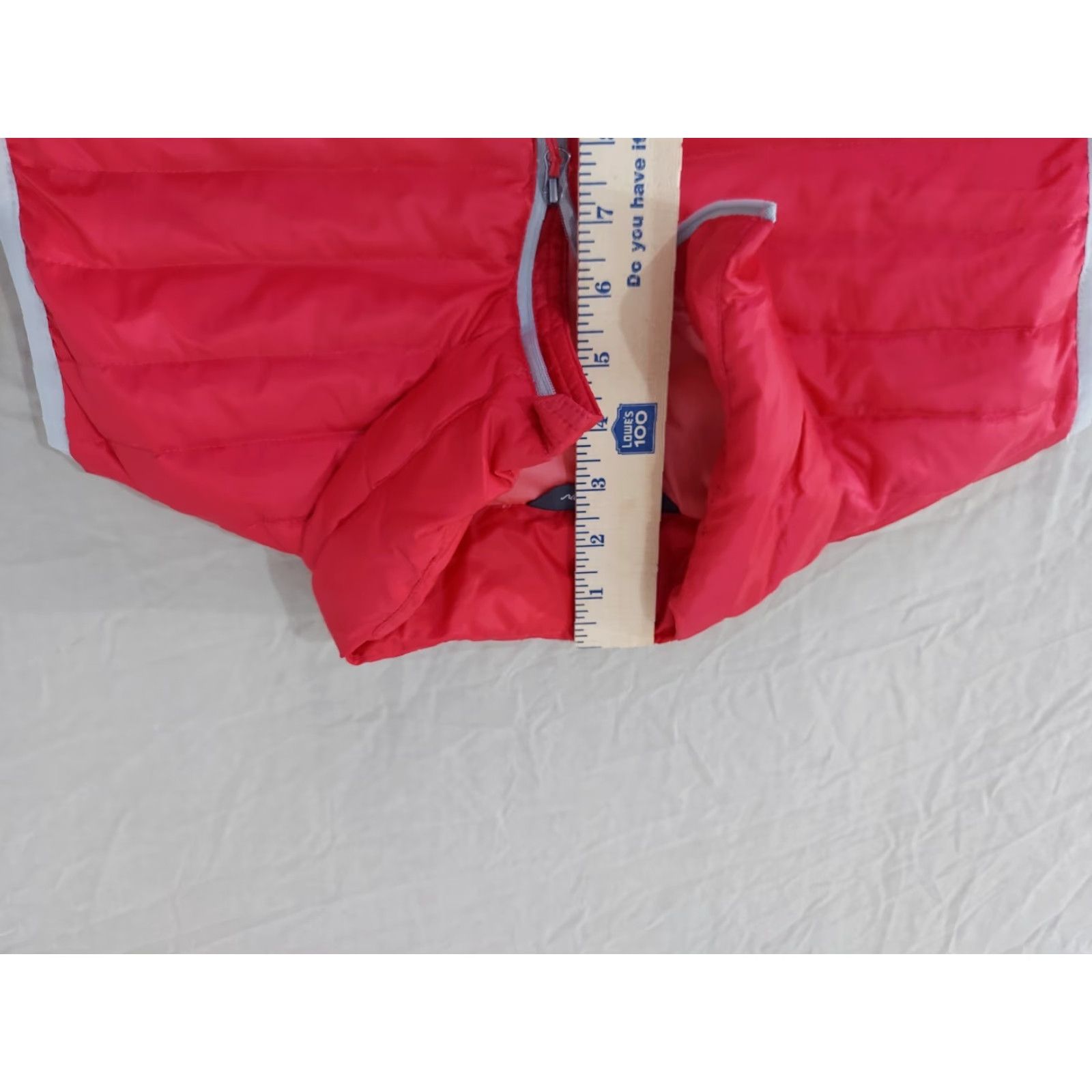 Eddie Bauer Womens Eddie Bauer Vest Full Zip Puffer Red XL Outdoor Hiking Refined for Women - Vest, Eddie Bauer, Red, XL, Full Zip, Puffer, Outdoor Hiking Size XL / US 12-14 / IT 48-50 - 6 Thumbnail