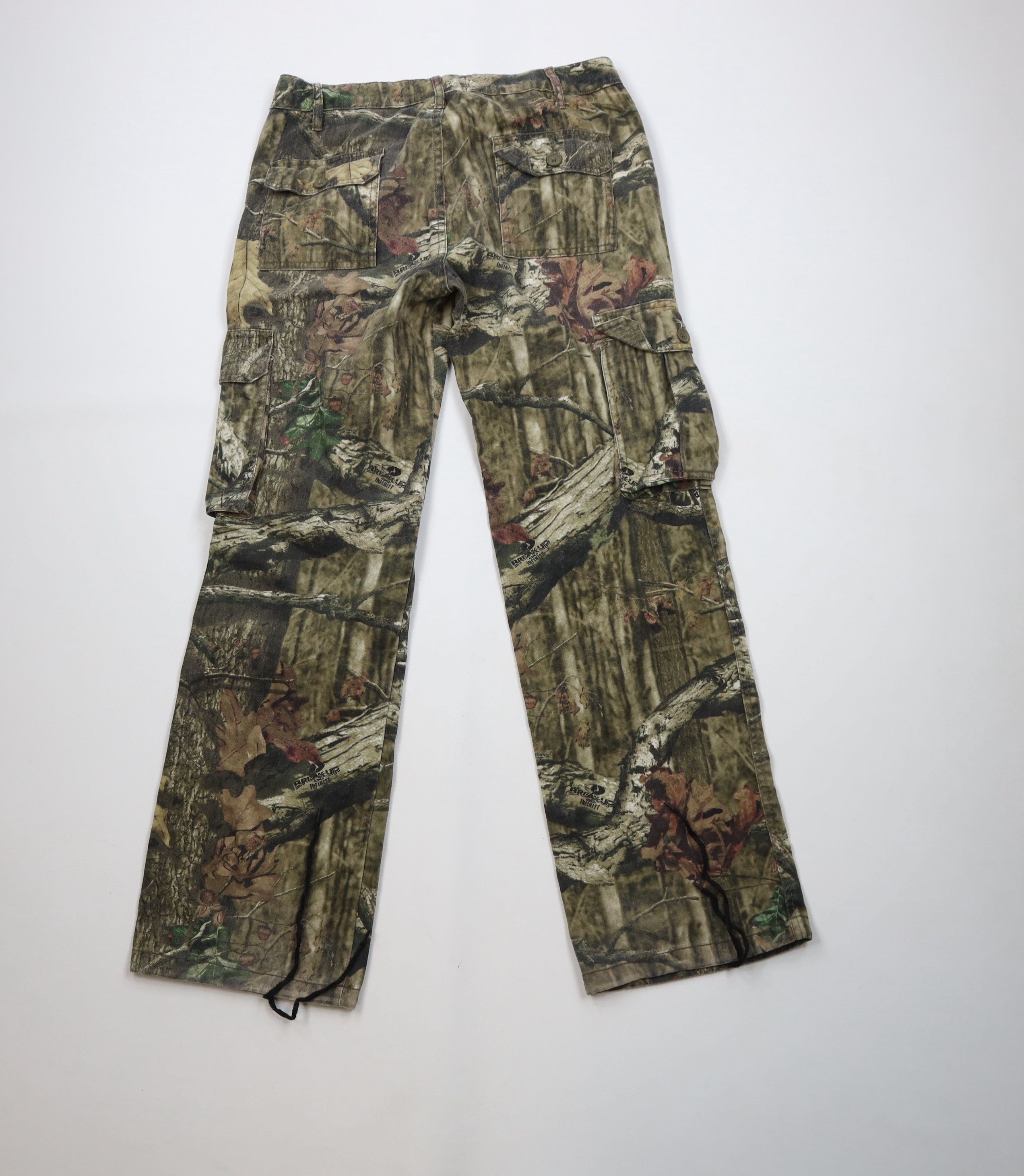 Vintage Vintage Y2K Streetwear Oak Camouflage Wide Leg Cargo Pants Size 32" / US 10 / IT 46 - 8 Thumbnail