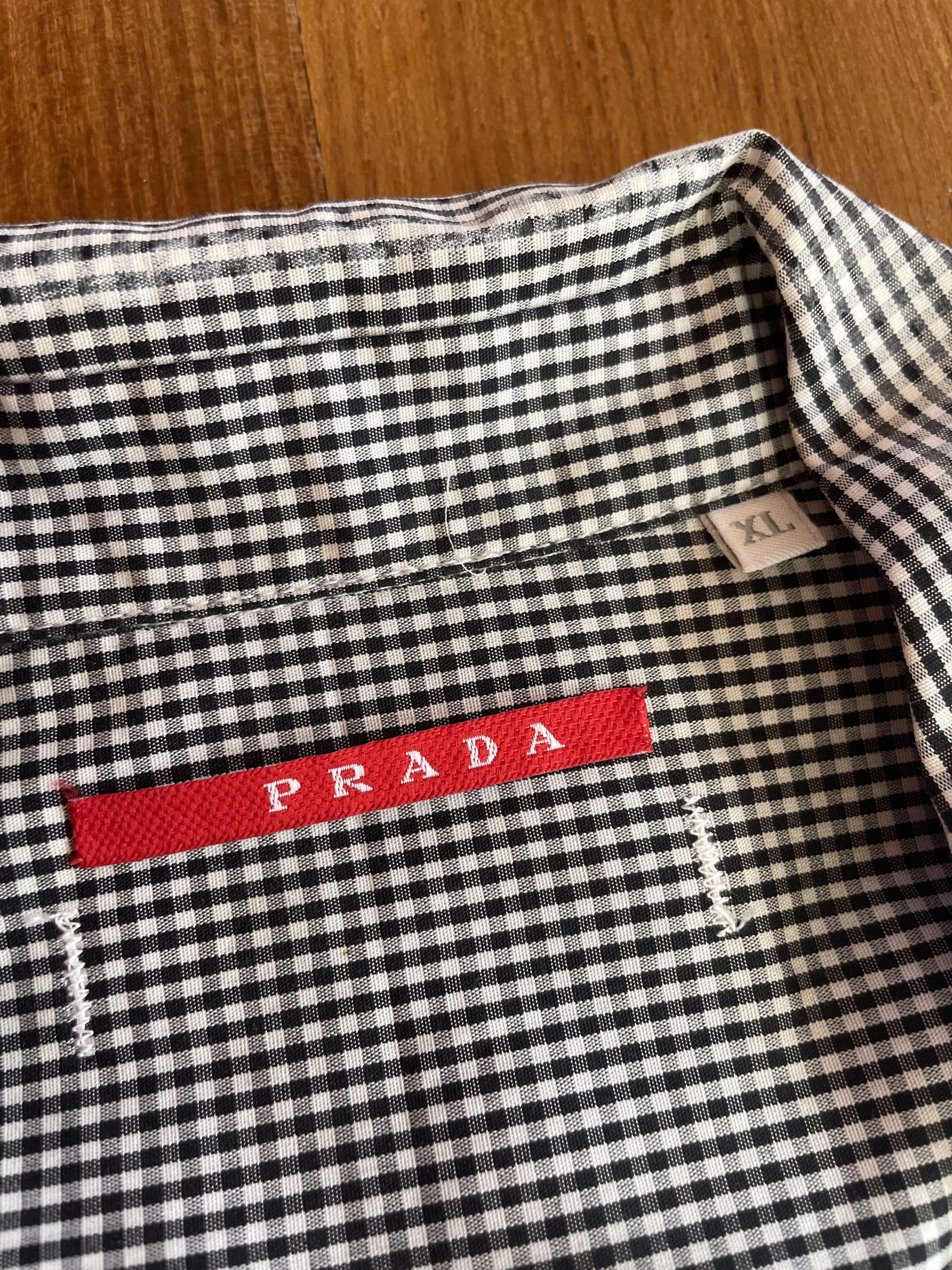 Prada Prada Luna Rossa Vintage Shirt Size US M / EU 48-50 / 2 - 5 Thumbnail