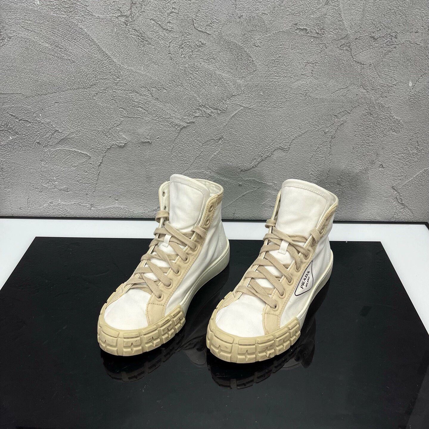 Prada PRADA High-Top Cracker 39 95 New Size US 6 / EU 39 - 1 Thumbnail