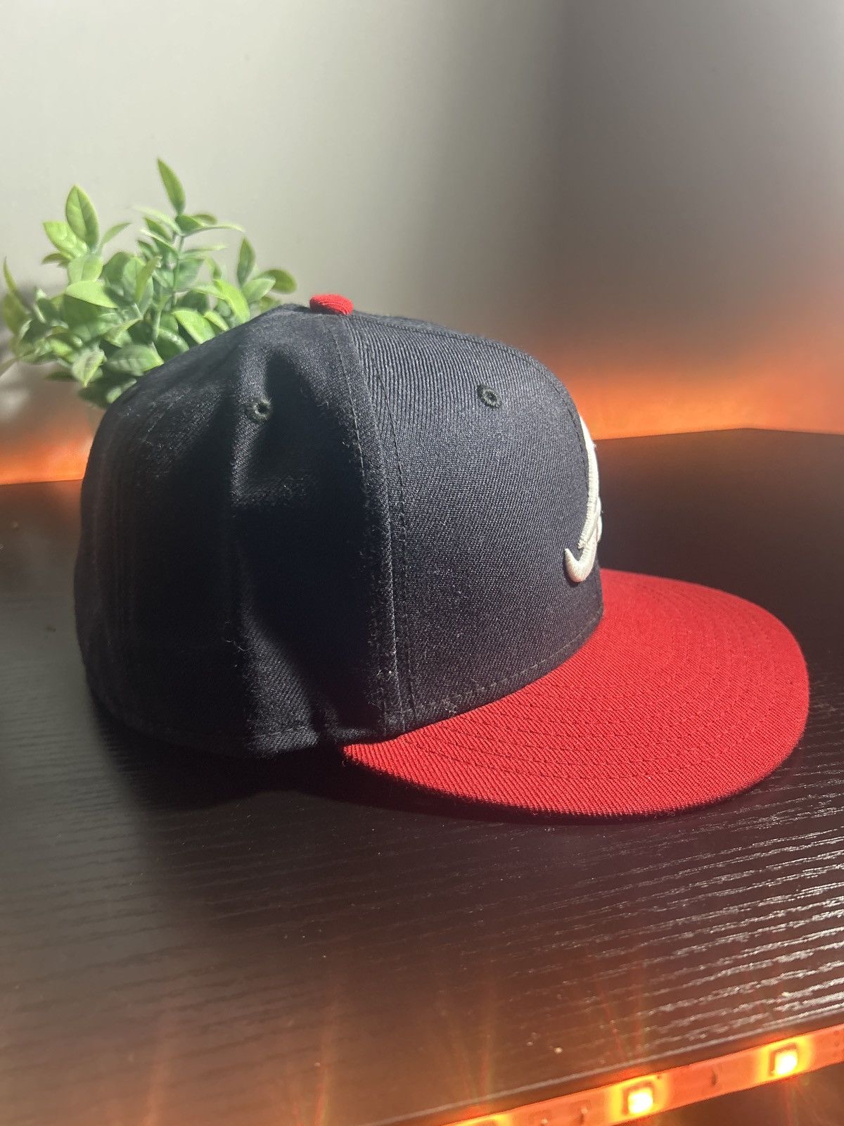 Hat Club × Vintage ATLANTA BRAVES CLASSIC FITTED HAT SIZE 1/2 Size ONE SIZE - 3 Thumbnail