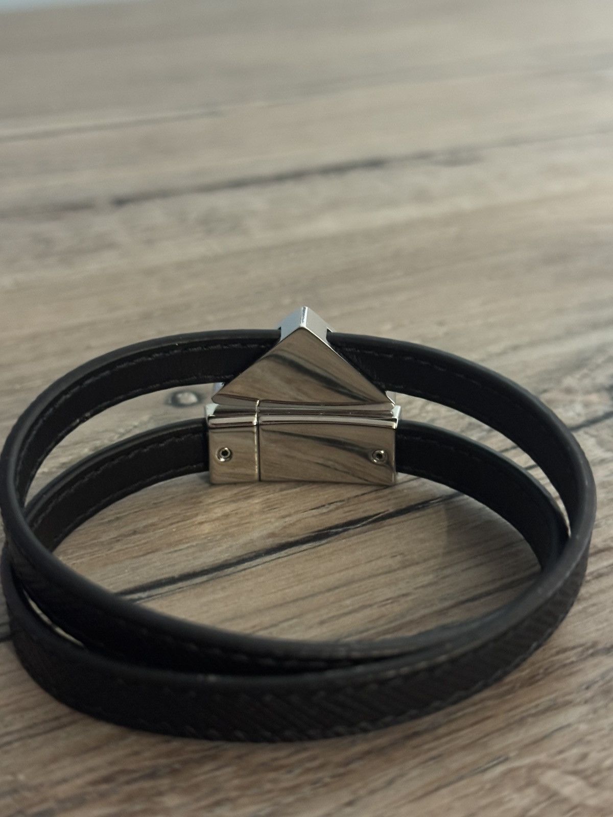 Prada Prada Mens Wrap Logo Bracelet Size ONE SIZE - 2 Thumbnail