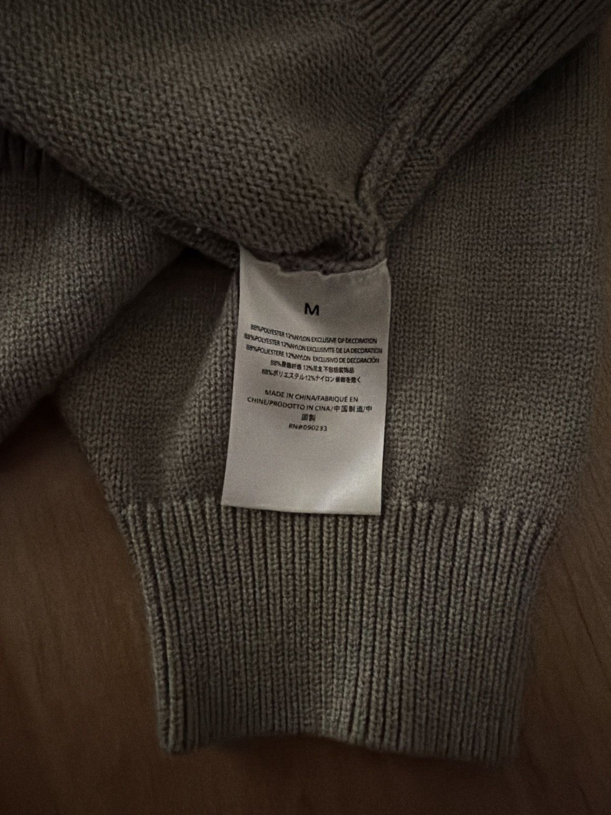 Essentials Fear of God Essentials Knit Long-Sleeve Polo Size US M / EU 48-50 / 2 - 7 Thumbnail