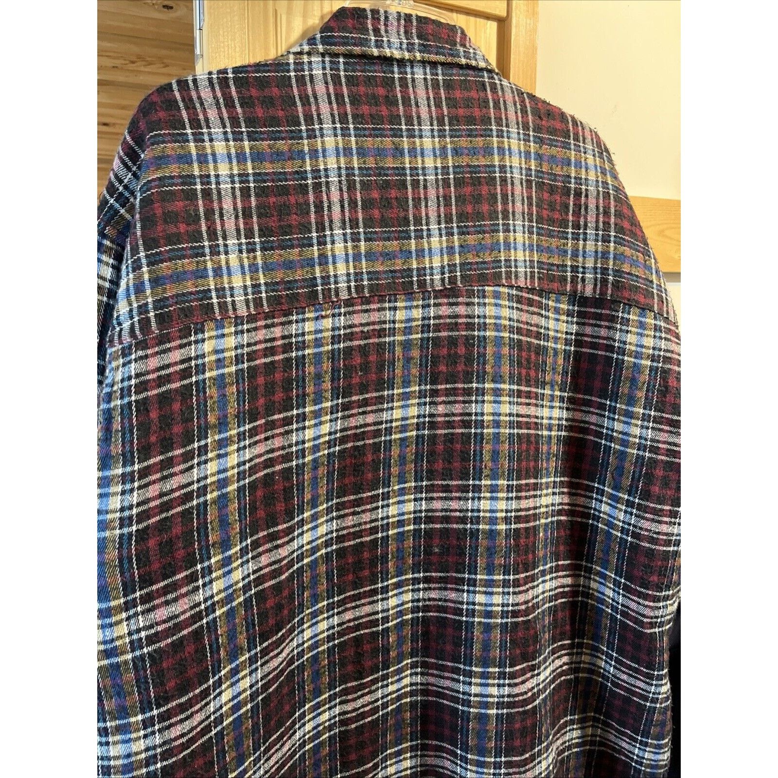 Other BTC VTG Men’s XLT Red Plaid Flannel Shirt Long Sleeve Cotton Size US XL / EU 56 / 4 - 9 Thumbnail