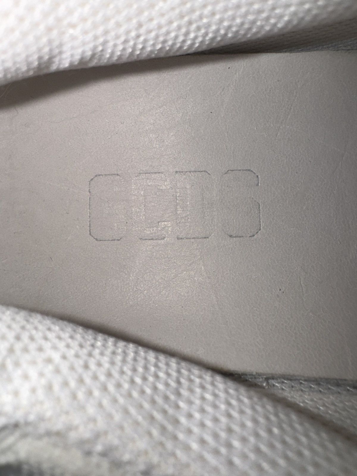 GCDS GCDS Monogram Jacquard Low Top Sneakers size 40 Size US 10 / IT 40 - 13 Thumbnail