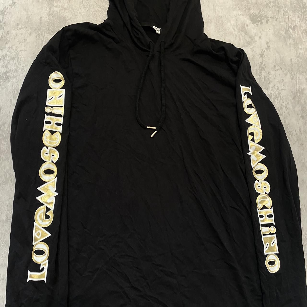 Other Black and gold Love Moschino hoodie ar High Fashion Size US XL / EU 56 / 4 - 2 Thumbnail