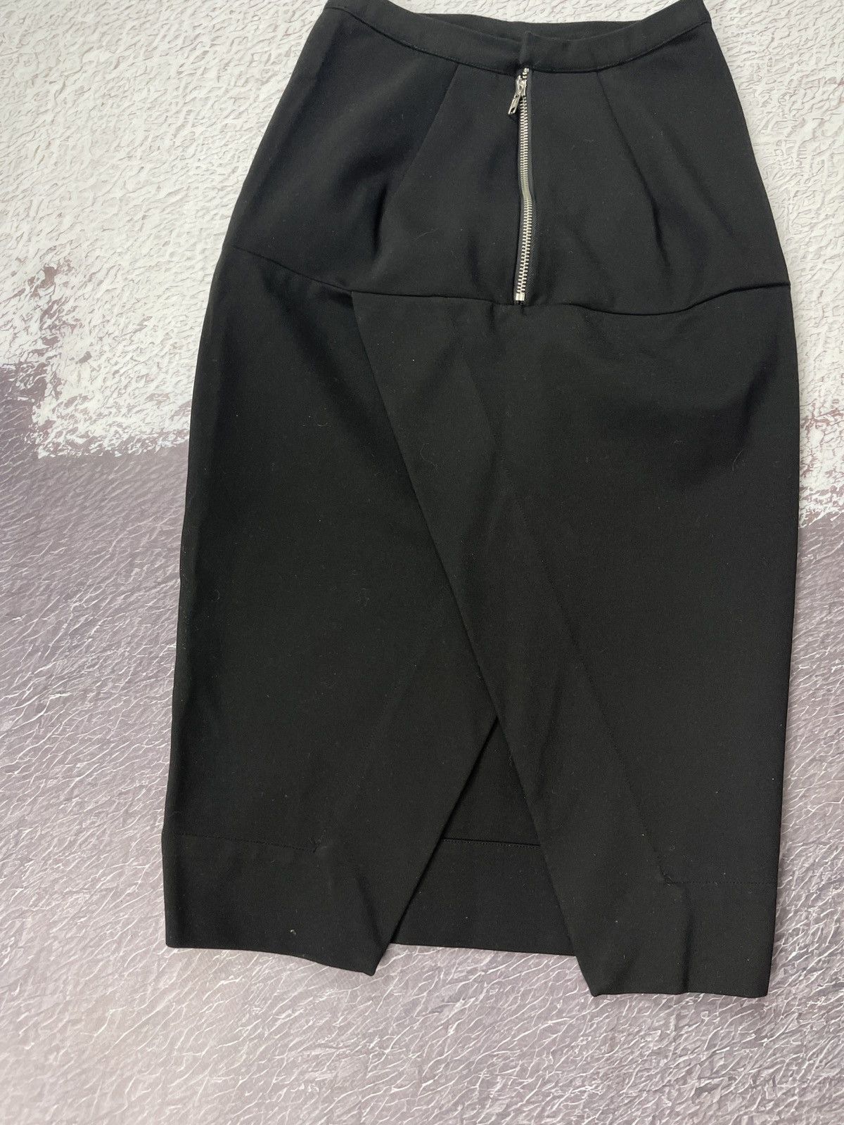 Rick Owens Rick Owens Faun S/S 15 black midi skirt zipper Size 27" / US 4 / IT 40 - 16 Thumbnail
