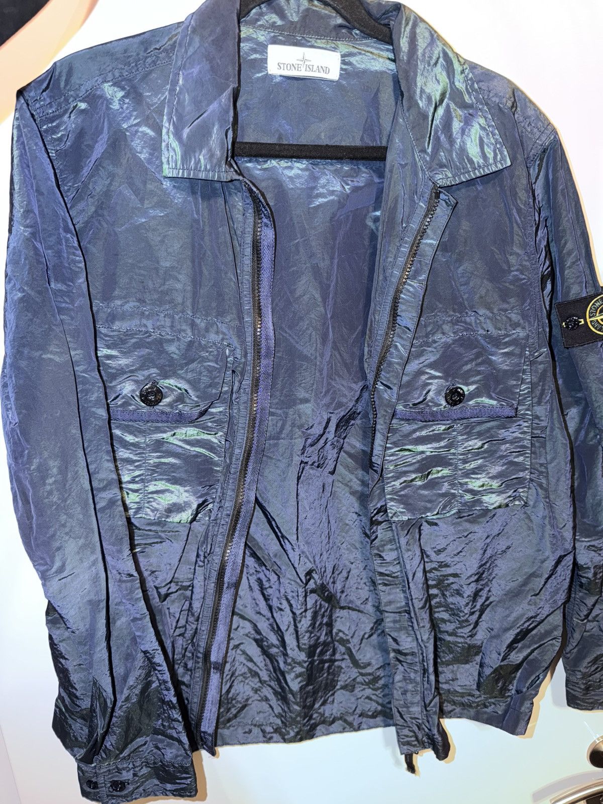 Stone Island Stone Island Nylon Metal Weft Jacket Size US XL / EU 56 / 4 - 10 Thumbnail