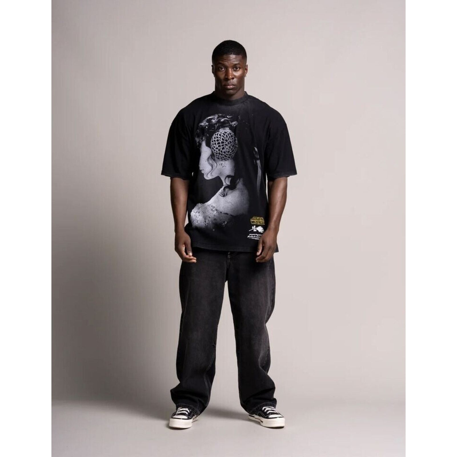 Civil Regime Civil Regime X Star Wars Padme's Chaos Oversized Tee T-Shirt Size US L / EU 52-54 / 3 - 5 Thumbnail
