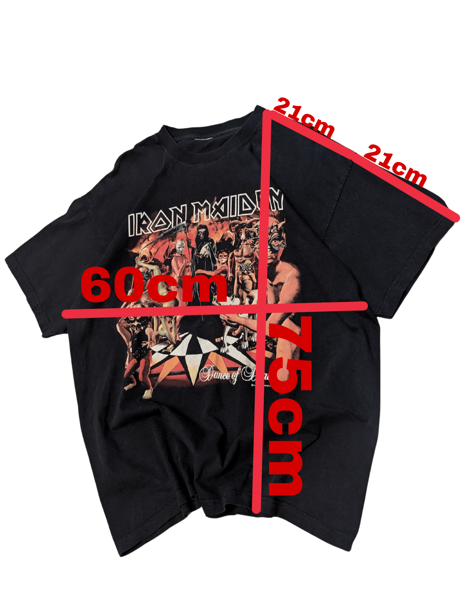 Iron Maiden Iron Maiden “Dance of Death” World Tour 2003–2004 T-Shirt Size US L / EU 52-54 / 3 - 10 Thumbnail