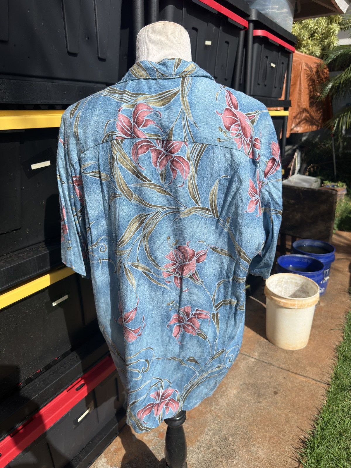 Other PreOwned Ho Aloha Blouse Hawaiian Multicolored Women's XL Size XL / US 12-14 / IT 48-50 - 2 Thumbnail