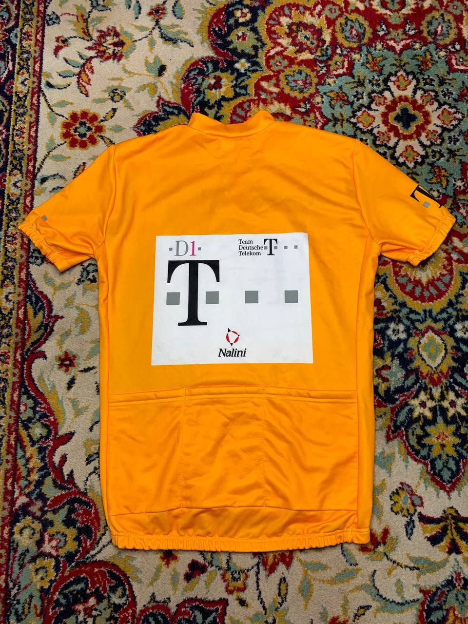 Vintage Le Tour T-Mobile Telekom Pinarello Nalini cycling jersey Size US XL / EU 56 / 4 - 3 Thumbnail