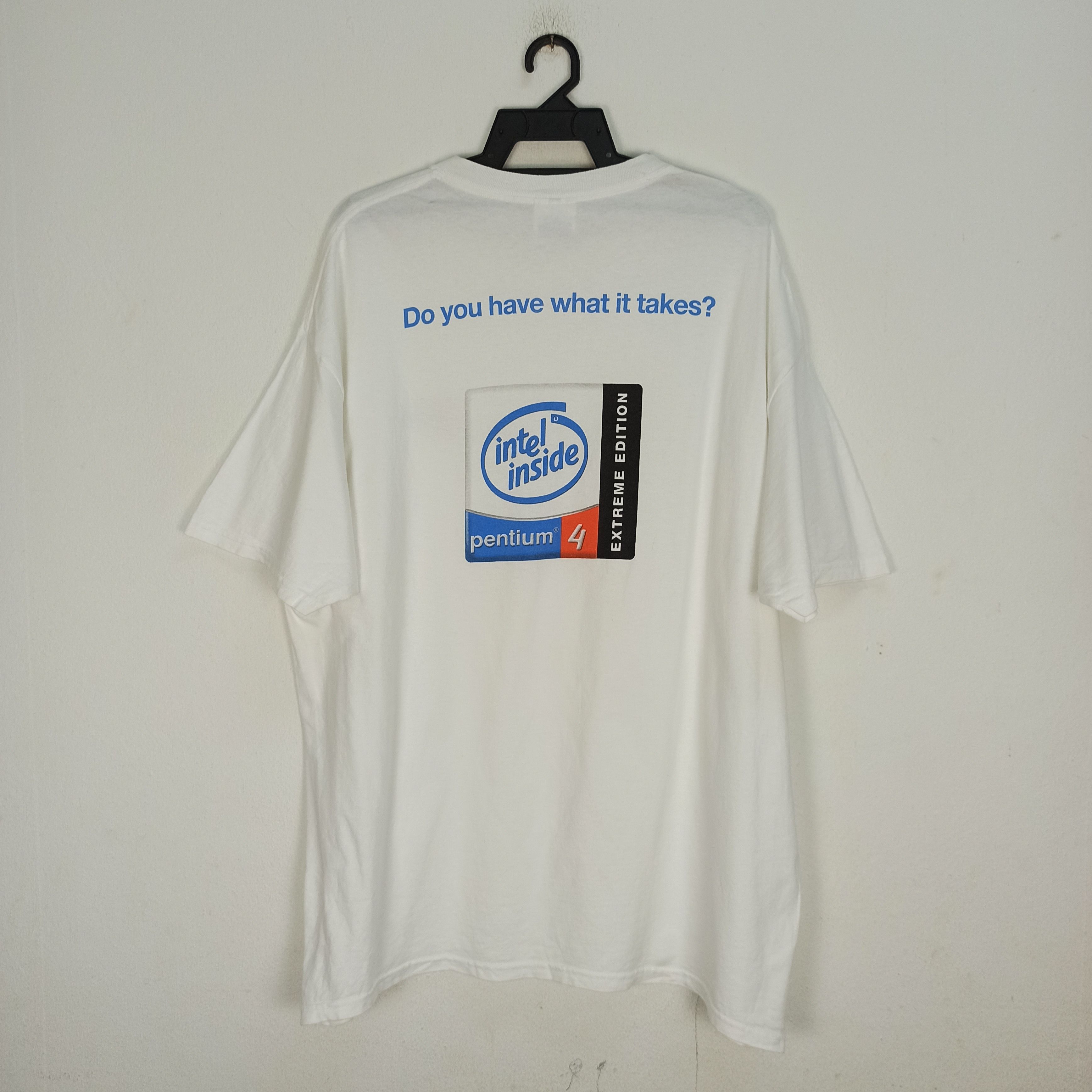 Apple Vintage Intel Inside Pentium 4 Promo Tshirt Size US XL / EU 56 / 4 - 1 Thumbnail