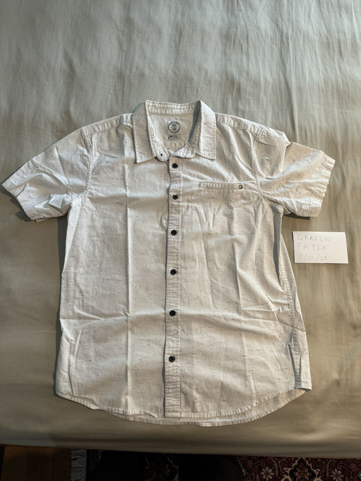Other Voyager Button Up Shirt Size Medium- White Size US M / EU 48-50 / 2 - 1 Thumbnail