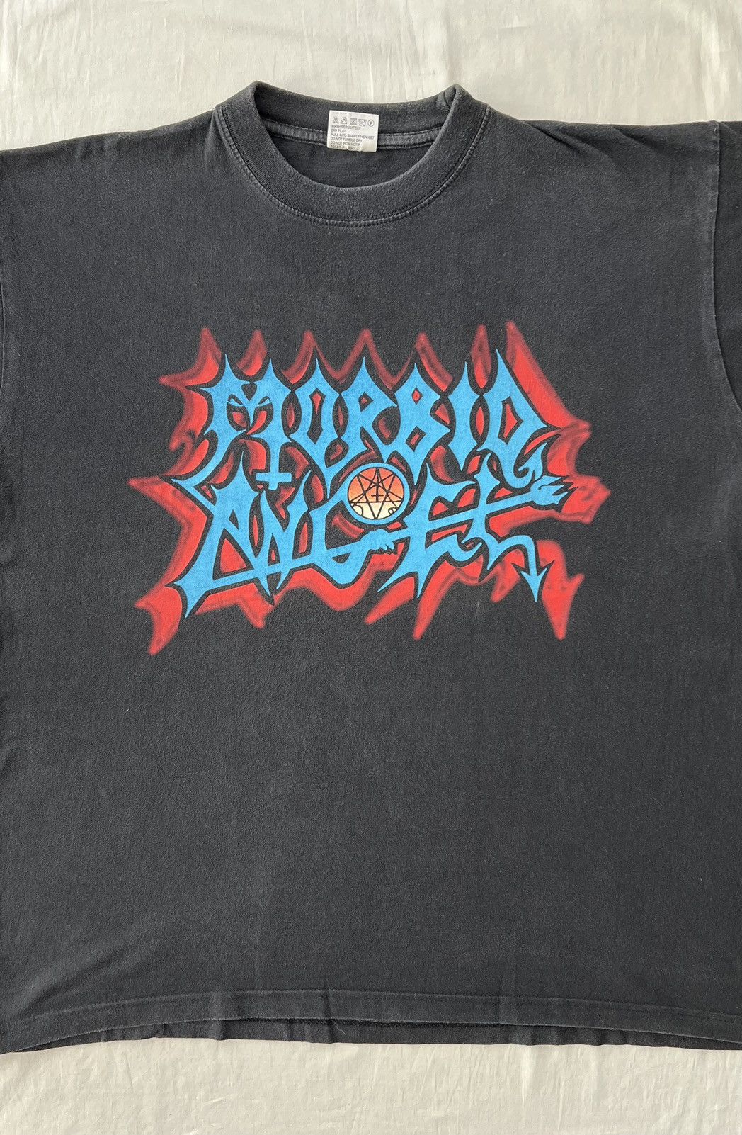 Band Tees Vintage 2004 Morbid Angel Death Metal Band Black T-shirt Size US XL / EU 56 / 4 - 5 Thumbnail