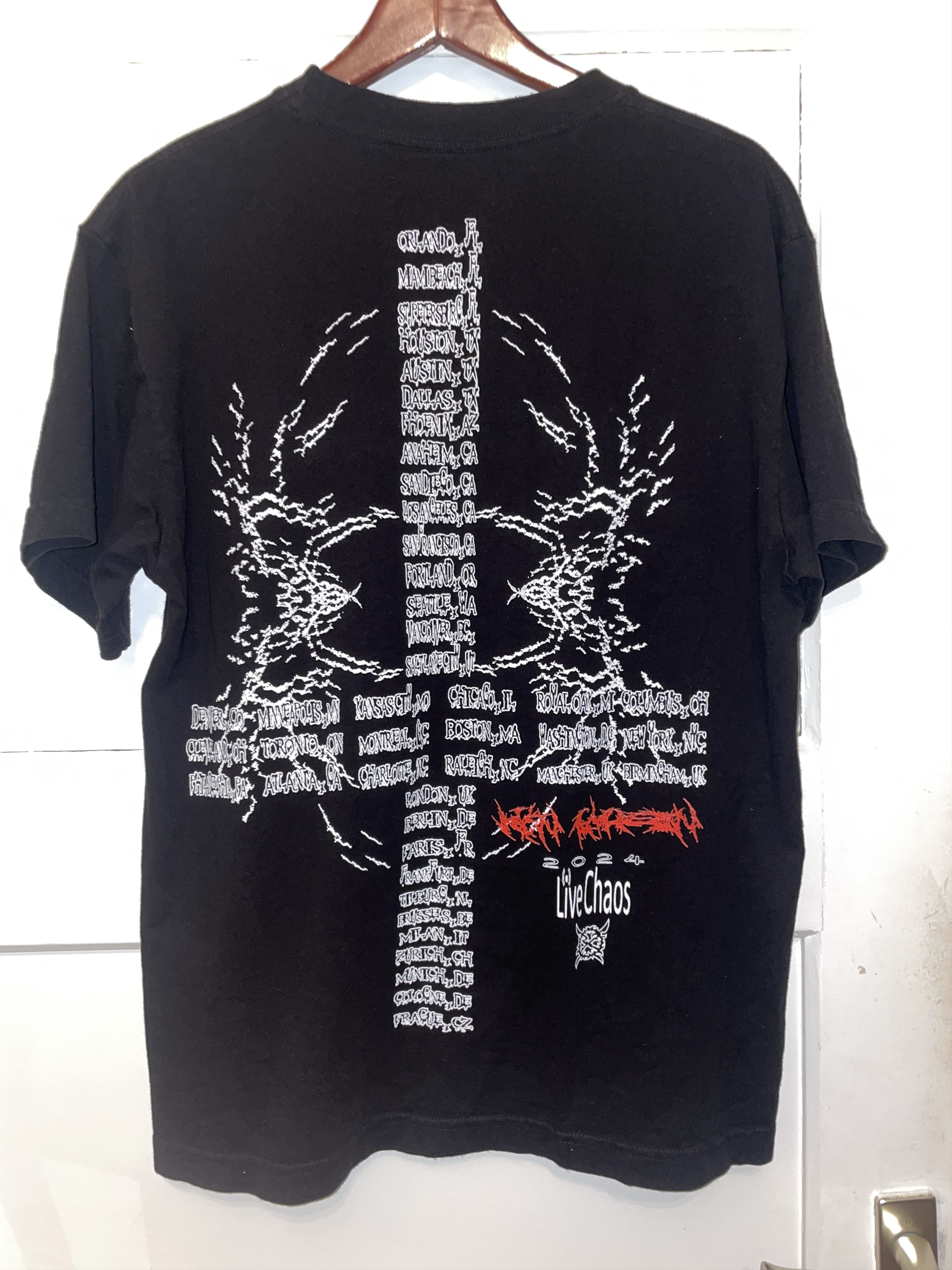 Ken Carson Ken Carson Europe 2024 What The Fuck Shirt Size US S / EU 44-46 / 1 - 2 Thumbnail