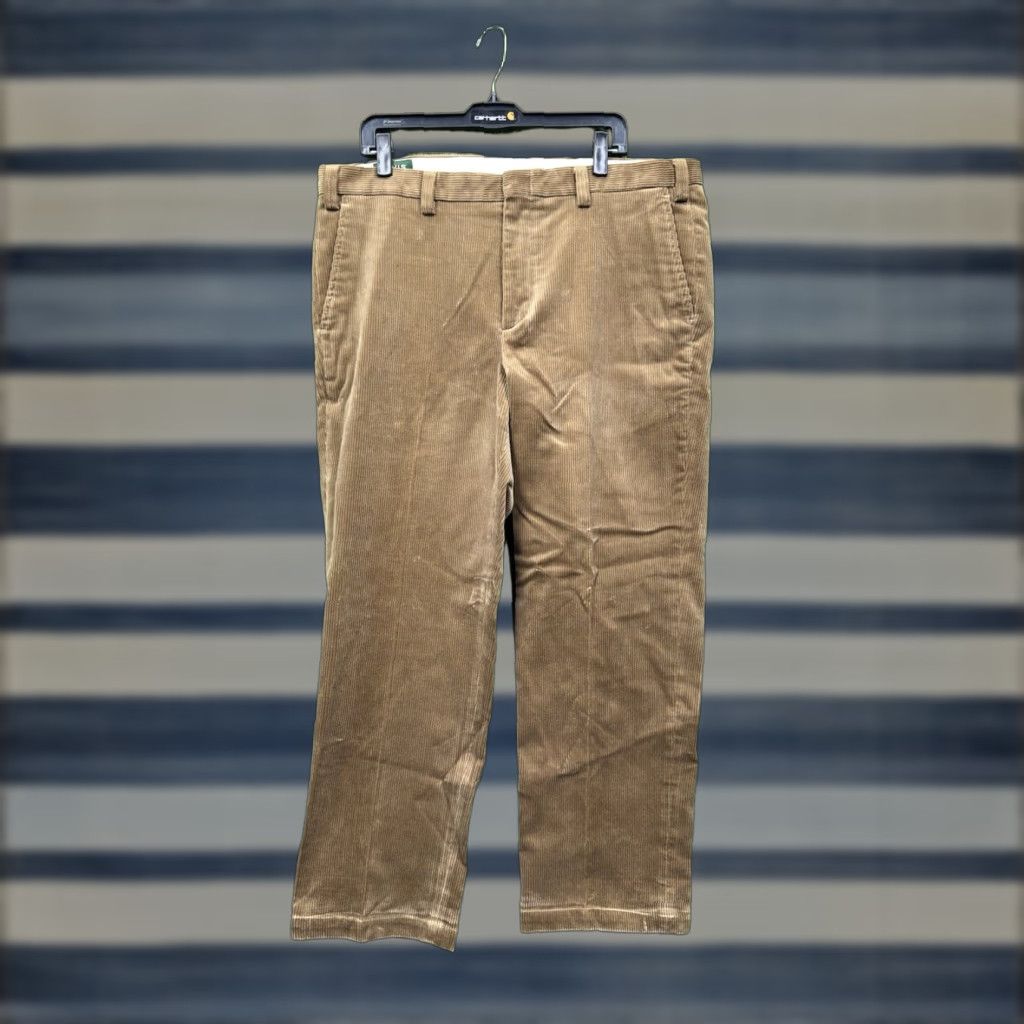 Orvis Orvis Pants Mens 38 Brown Corduroy Straight Leg Brisbane Moss Classic Fit Gorp Size US 38 / EU 54 - 1 Thumbnail