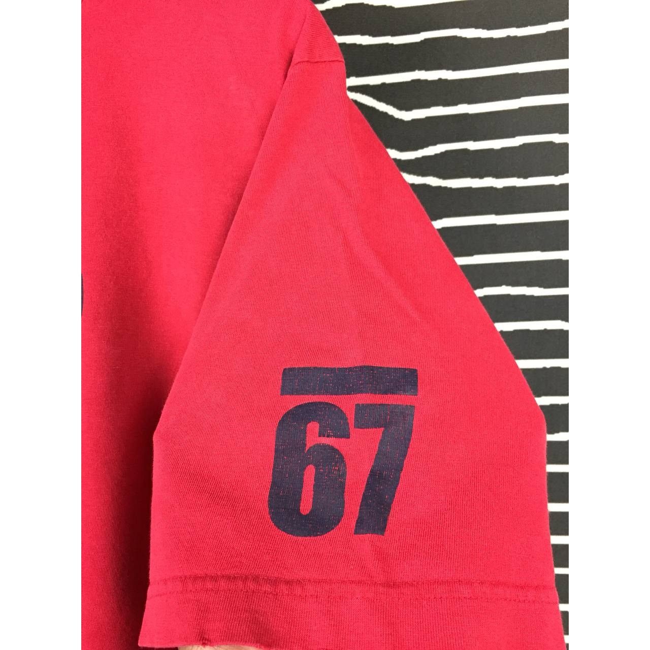 Polo Ralph Lauren Vtg Polo Sport Ralph Lauren Big logo Spell Out Tee Size US M / EU 48-50 / 2 - 14 Thumbnail