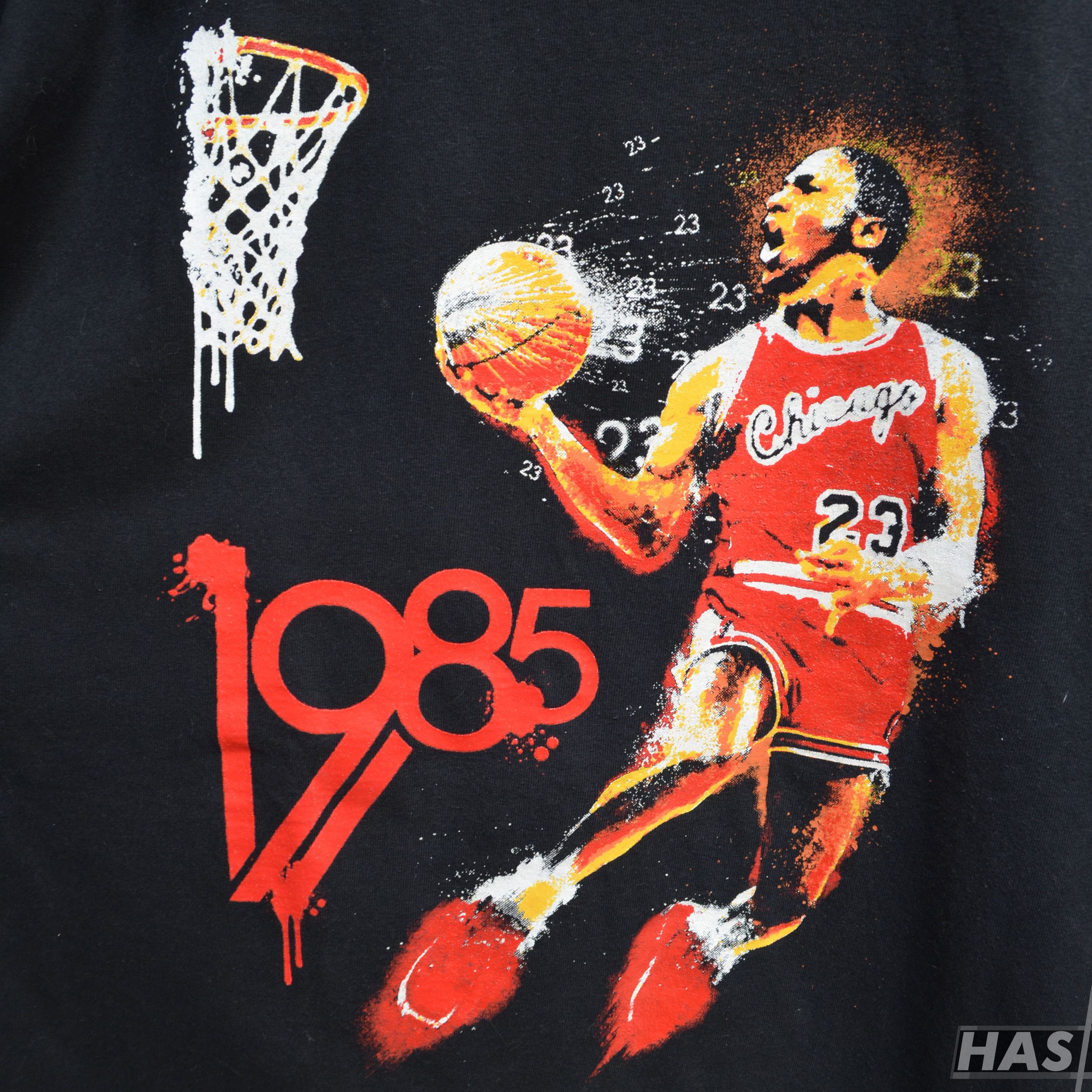 The Freshnes THE FRESHNES tshirt Michael Jordan 1985 Size US XL / EU 56 / 4 - 2 Thumbnail